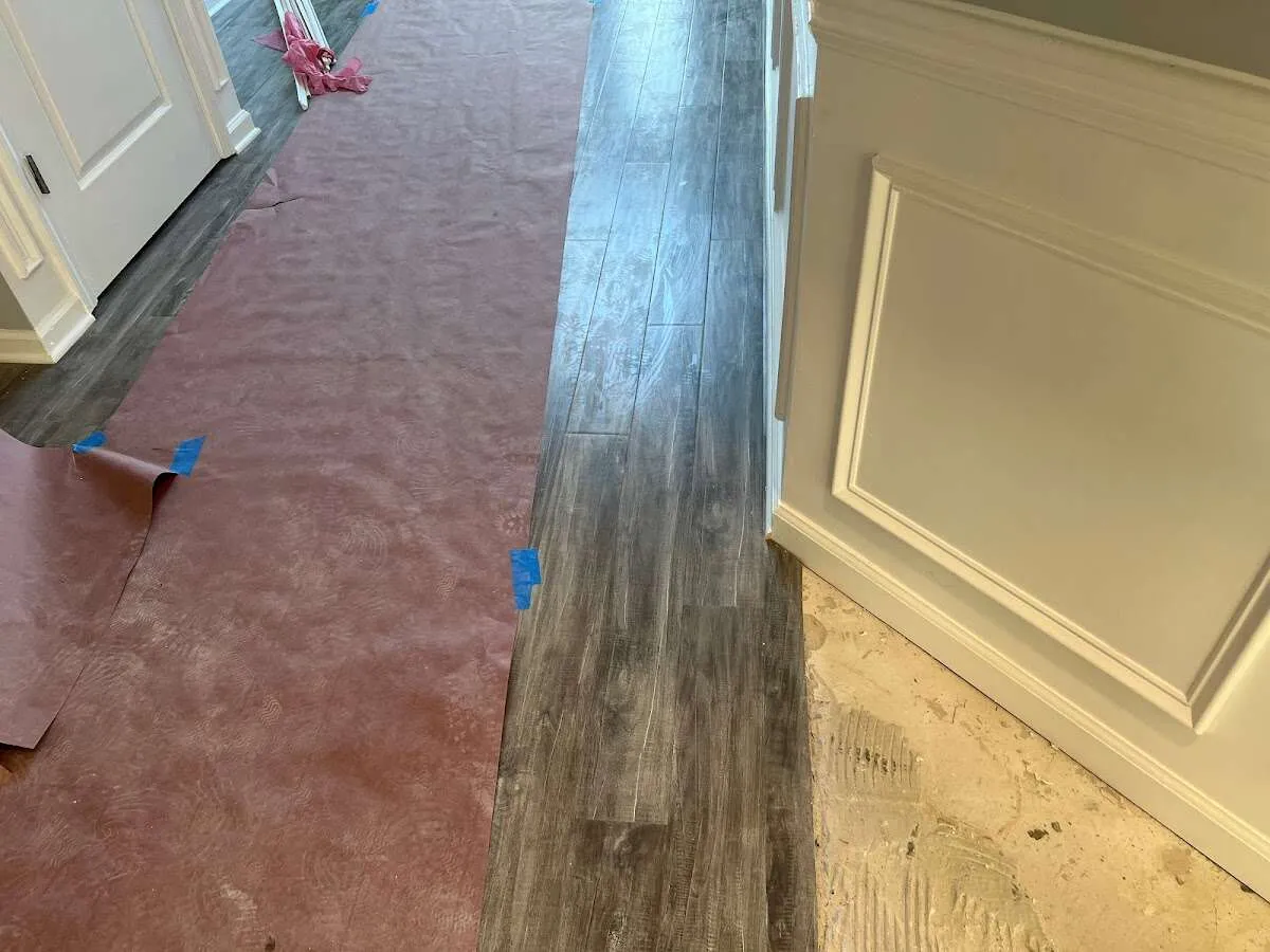 Completed marble shower restoration in Clarkstown